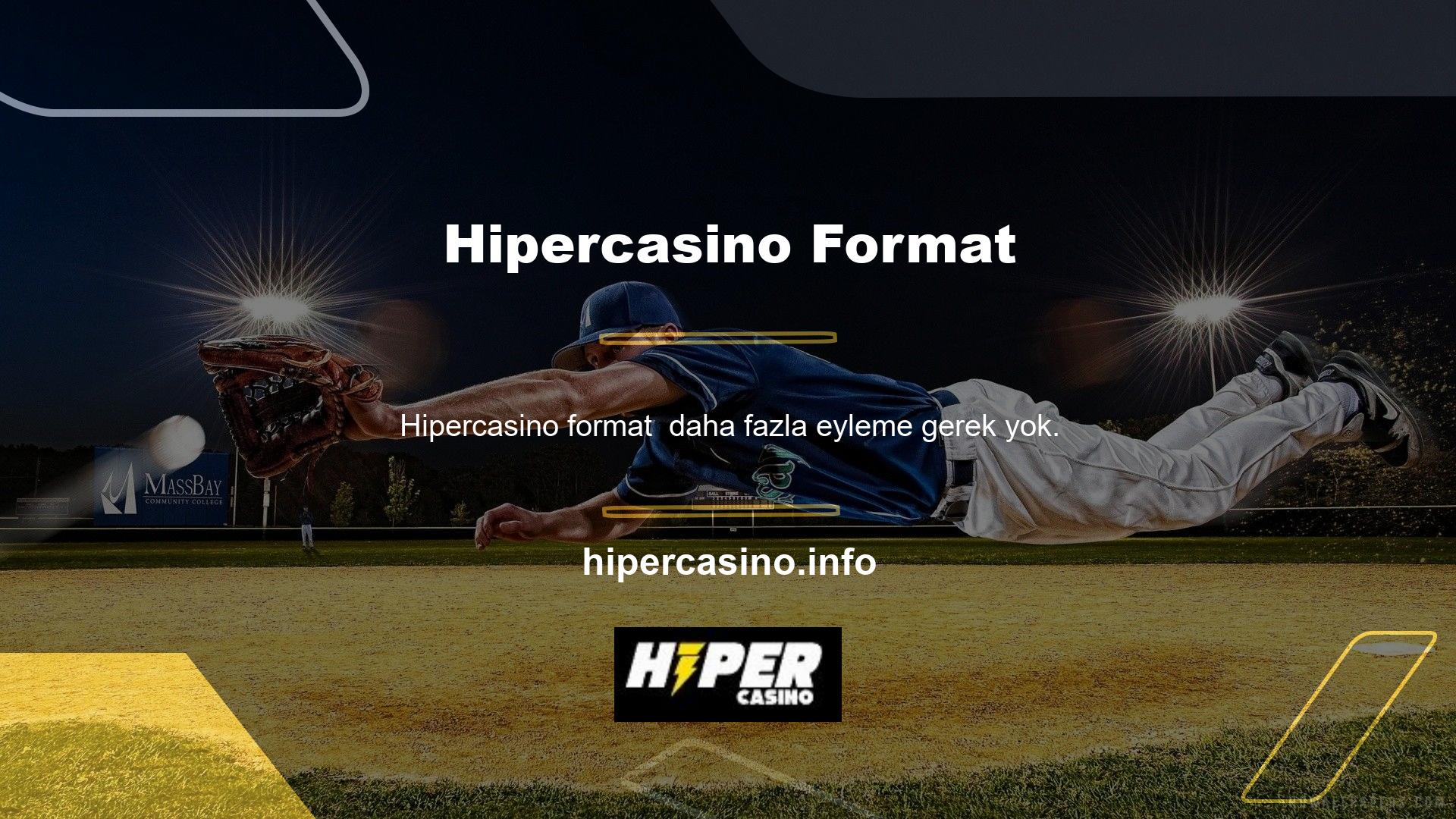 Hipercasino web sitesindeki çevrimiçi tekliflere göz atarsanız, size para kazanma şansı verecek casino oyun türleri vardır